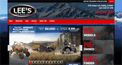 Desktop Screenshot of leeshonda.com